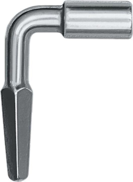 Amf Architektenschlüssel 84 Steckschlüsseleinsatz 8 mm Vierkant 5-9,5 mm Länge 70 mm verzinkt (Profildoppelzylinder)