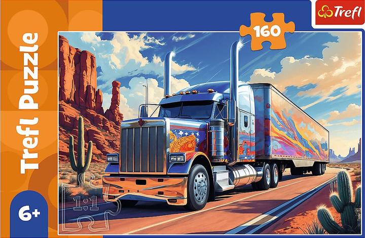 Produktbild Trefl Puzzle 160 – Amerikanischer Truck (160 Teile)