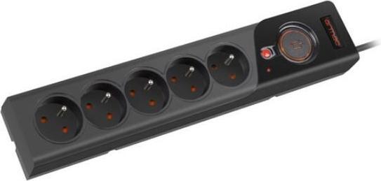 Produktbild Armac LISTWA ZASILAJĄCA Z5 1.5M 5X 230V PL 10A ORGANIZER KABLA CZARNA (5 x, CEE 7/3, 1.50 m)