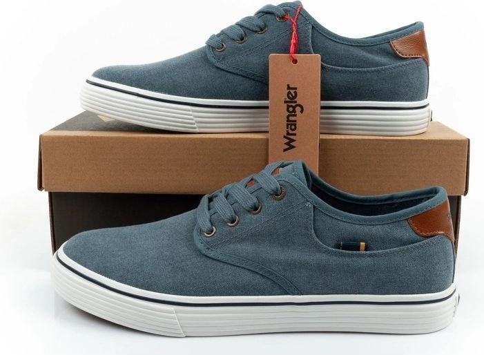 Image du produit Wrangler men's Calypso Derby sneakers, blue, comfortable (42)