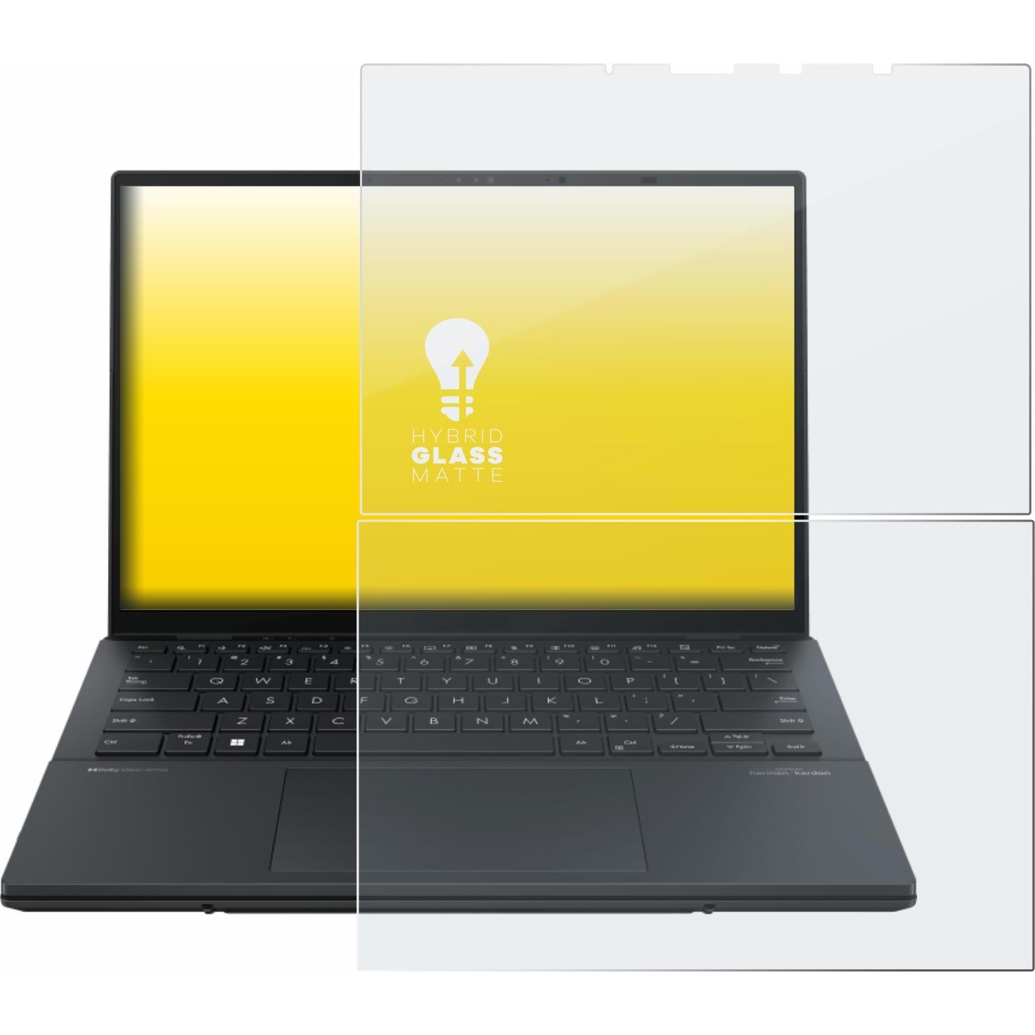 Thumbnail - upscreen Reflection Shield Panzerglasfolie Matt (8406"), Notebook Schutzfolie