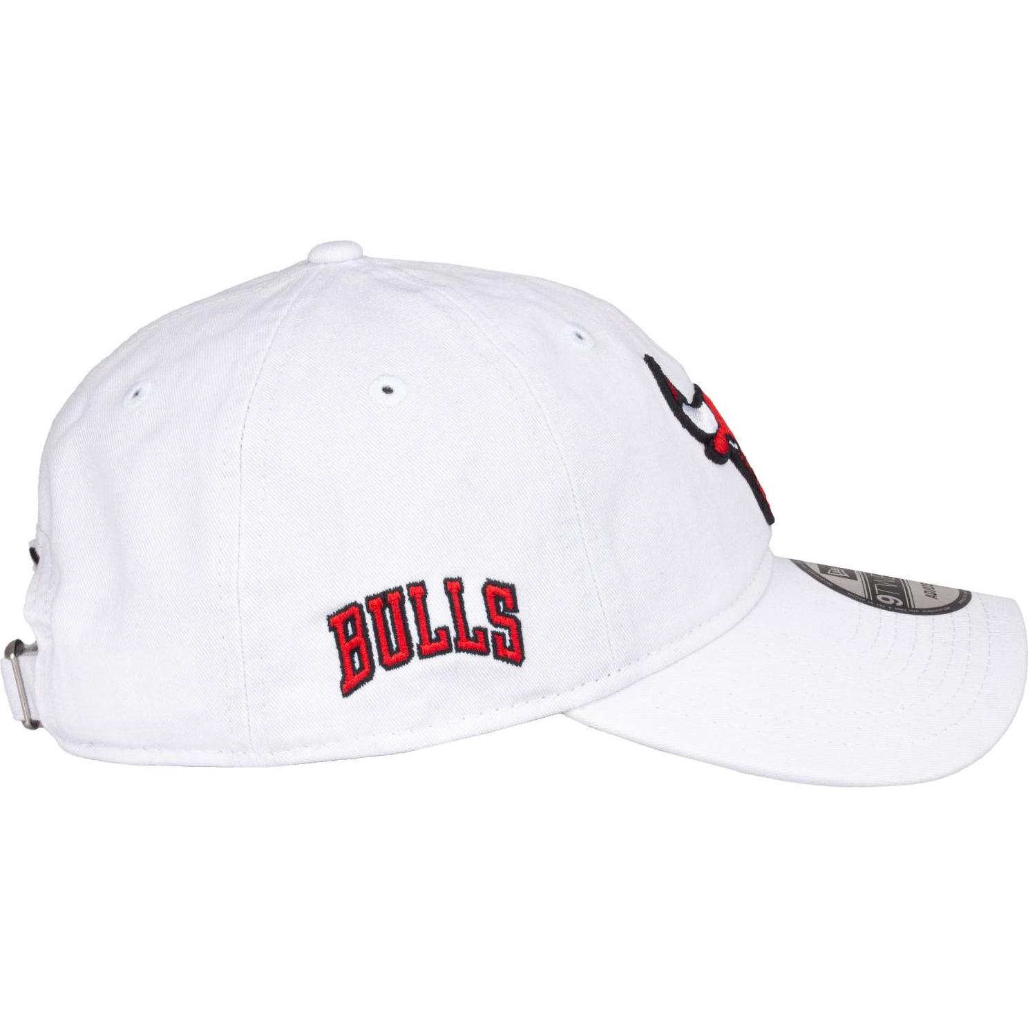 Thumbnail - New Era, Herren, Cap, 9Twenty Strapback NBA Cap - Chicago Bulls Weiss, Weiss, (One Size)