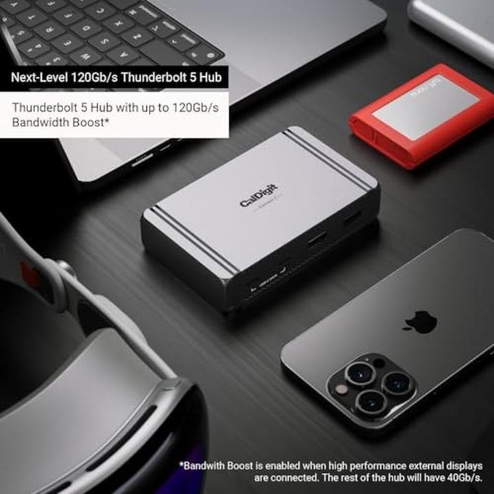 Produktbild CalDigit Element 5 Hub (Thunderbolt, 8 Ports)