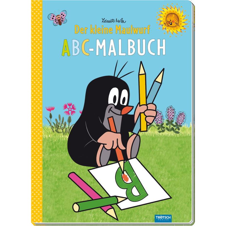 Trötsch ABC Malbuch Der kleine Maulwurf
