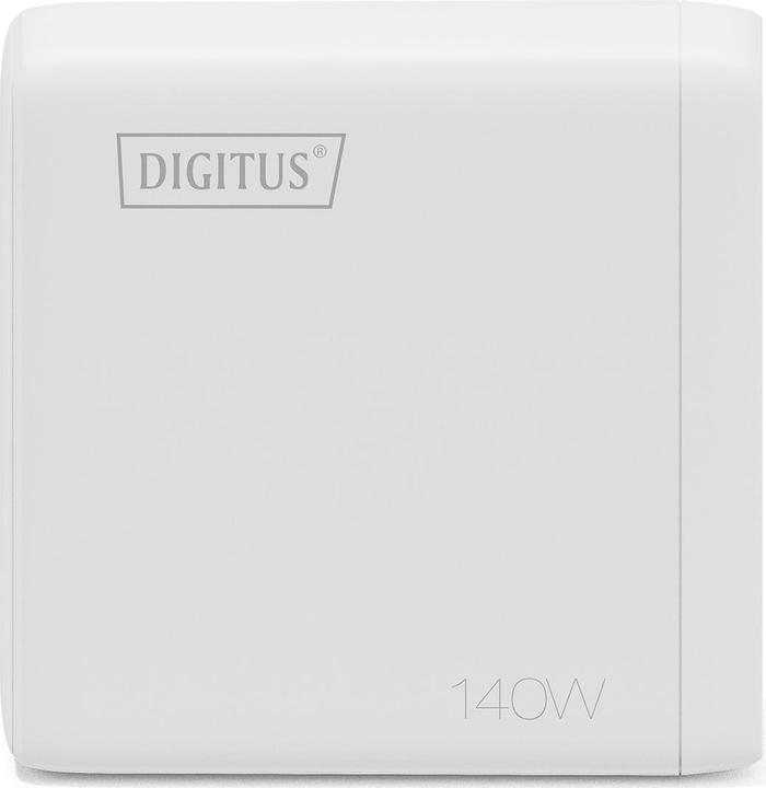 Actual product image Digitus USB GaN Charger 140W, 3x USB-C, 1x USB-A (140 W, 4 ports)