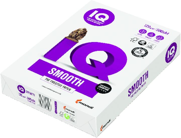 Produktbild Mondi Premium-Büropapier IQ Selection Smooth (120 g/m², 500 x, A4)