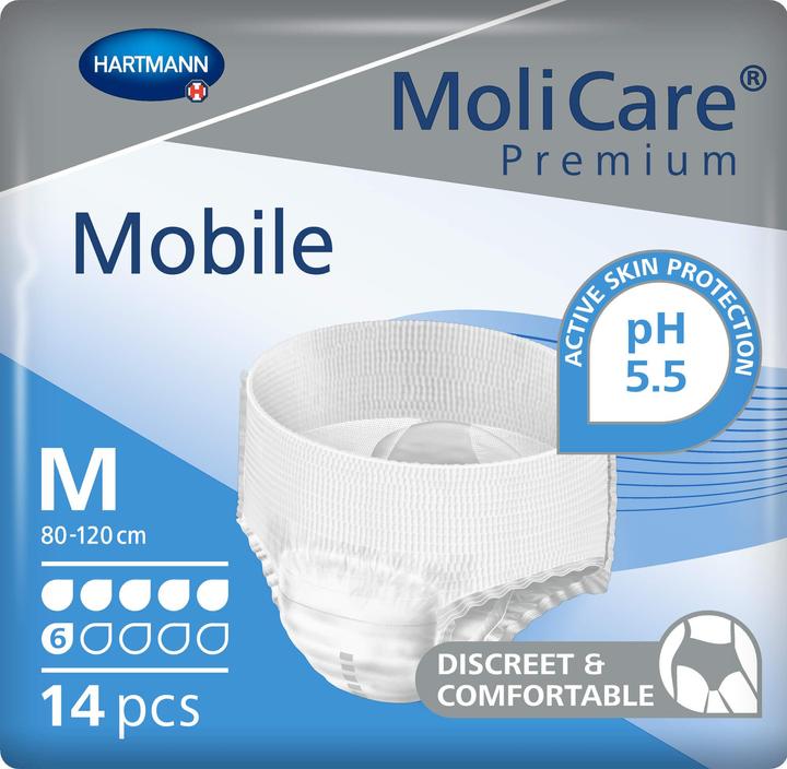 Produktbild MoliCare Mobile 6 Inkontinenz Pants (14 x, M)