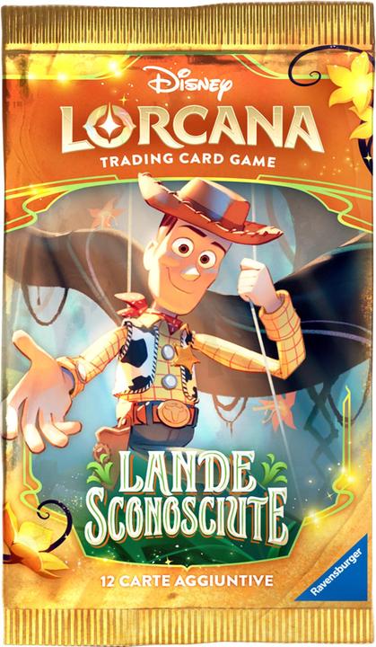 Actual product image Ravensburger Lorcana Box 24 Buste: Lande Sconosciute ITA (Italian, Booster display)