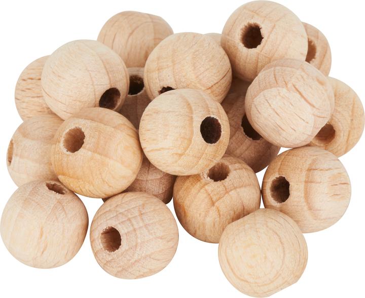 VBS Wooden balls drilled through "Ø 10 mm