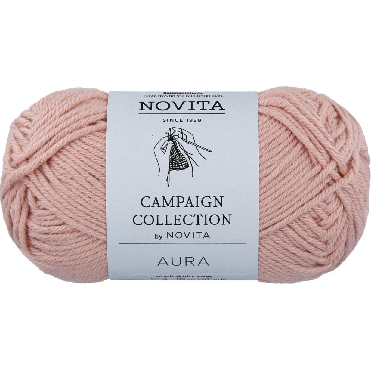 Novita col. 5211 sensibel 80 m 50 g, Garn + Wolle