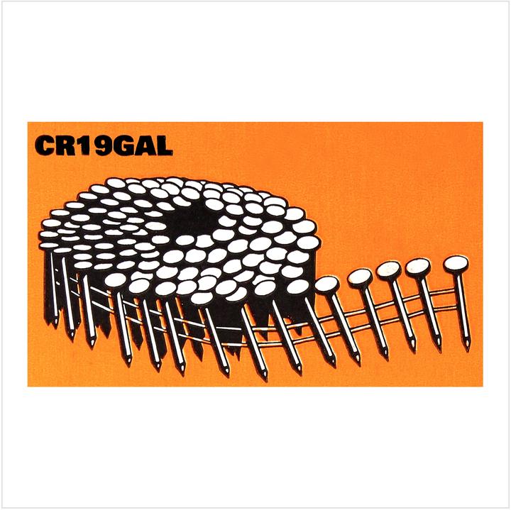 Image du produit Bostitch CR19GAL Clous rouleaux galvanisés spécial bardeau 3.05 x 19 mm GAL8 7.2M 3/4" - 7200 Clous