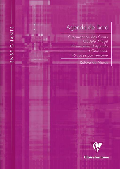 Produktbild Clairefontaine CLF Lehreragenda (A4, 1 Woche / 2 Seiten)