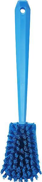Produktbild Fincke Waschbürste langer Stiel, hart, VE 10 Stk, blau (10 Stk.)
