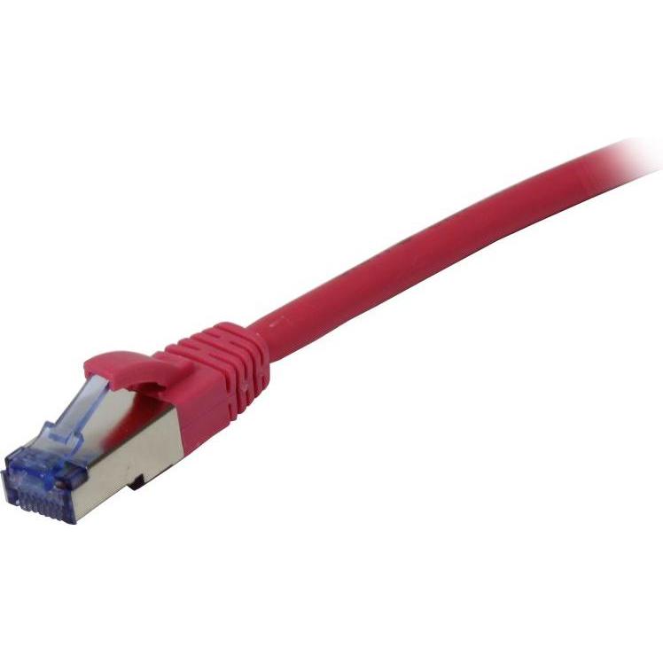Thumbnail - Synergy 21 Patchkabel RJ45 CAT6A 500Mhz 1.5m pink S-STP S/FTP Komponent getestet AWG26 (S/FTP, CAT6a, 1.50 m), Netzwerkk...