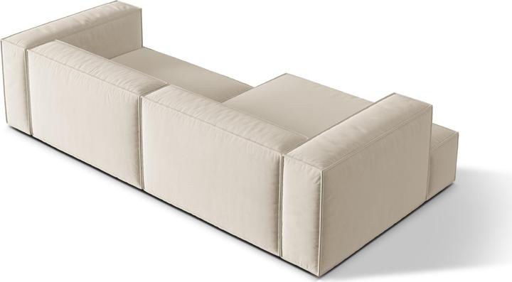 Actual product image Micadoni Modular Left Corner Sofa, "Nuria", 4 Seats, 147x292x72 Made in Europe (Modular sofa, Corner sofa)