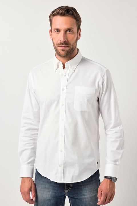Produktbild JP1880 Oxfordhemd FLEXNAMIC®, Langarm, Buttondown-Kragen, Modern Fit (XL)