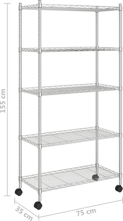 Produktbild vidaXL Lagerregal