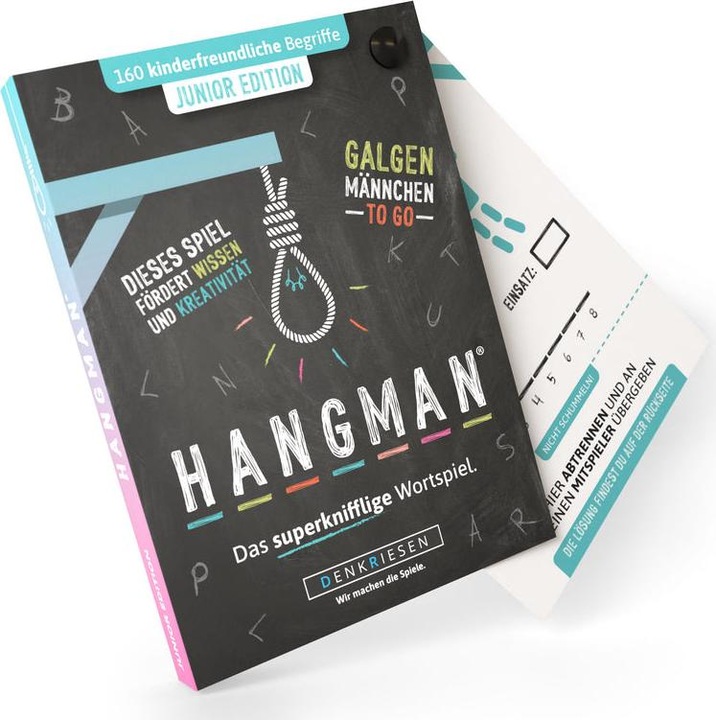 Actual product image Denkriesen Hangman - Junior Edition (German)