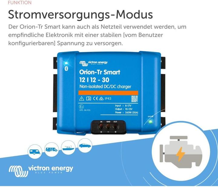 Image du produit Victron Energy Smart Orion-Tr 12/12/30
