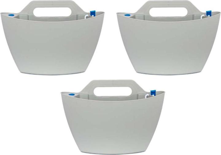 Actual product image CitySens 3er-Pack Wand-Pflanzengefäss mit automatischer Bewässerung