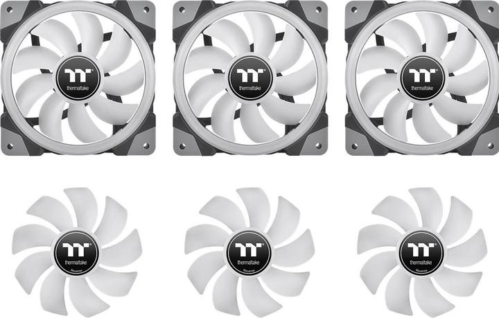 Produktbild Thermaltake TT SWAFAN EX14 RGB PC Cooling Fan TT 3er CL-F144-PL14SW-A (140 mm, 3 x)