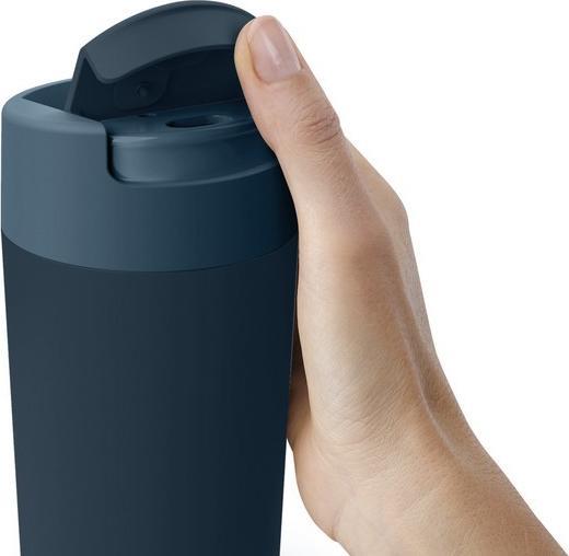 Produktbild Joseph Joseph Sipp Reisebecher mit Klappdeckel - 454 ml 16 fl. oz - Blau (0.45 l)