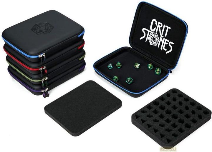 Glass Staff CritStones Würfeltasche Arcanum Violett