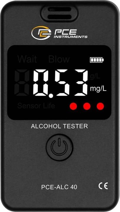 Produktbild PCE Instruments PCE-ALC 40 Alkoholtester inkl. Display, Verschiedene Einheiten