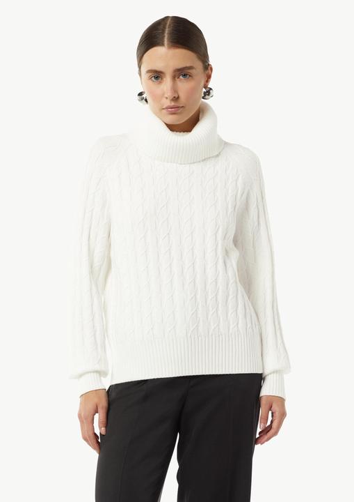 Image du produit Comma Strickpullover Strickpullover mit hohem Rollkragen (38)