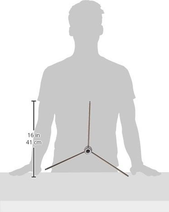 Actual product image Manfrotto 678 Monopod Unversl Folding Base Black Tripod - Tripod (3 Legs (e), Black, Aluminum, 420g)