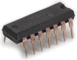 Actual product image Velleman Quad Bi-Fet Opamp Low Noise