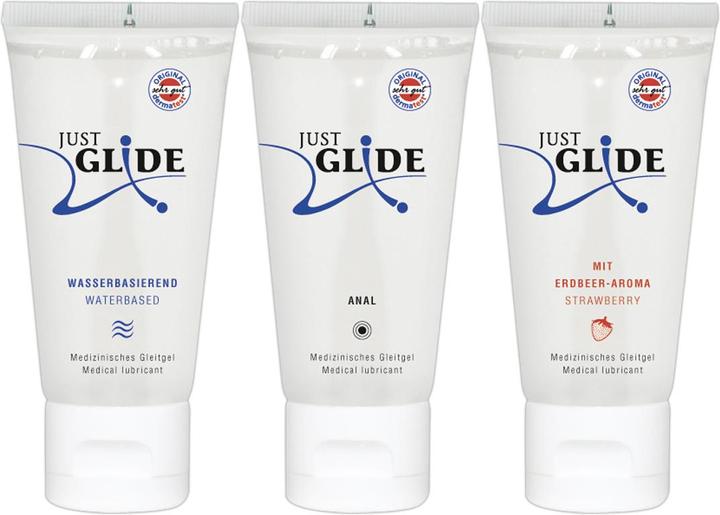 Actual product image Just Glide Lubricant gel set (50 ml)