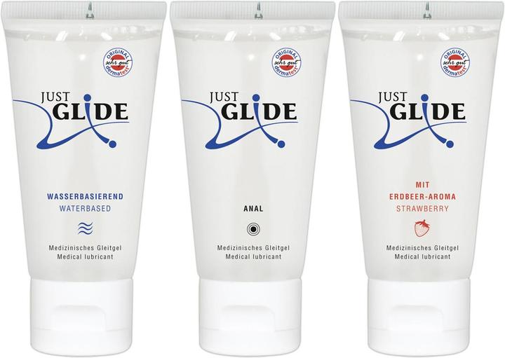 Actual product image Just Glide Lubricating gel set (200 ml)