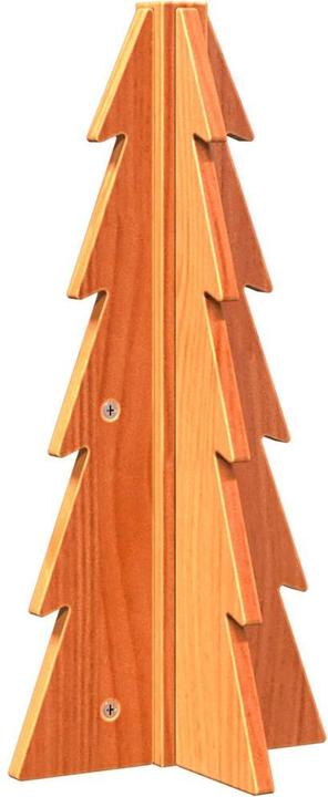 Immagine prodotto VidaXL Albero di Natale in legno Decorazione albero di Natale in legno 49cm pino massiccio