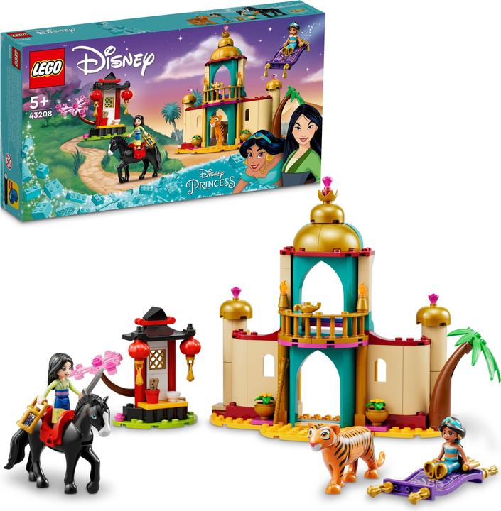 Produktbild LEGO Jasmins und Mulans Abenteuer (43208, LEGO Disney)