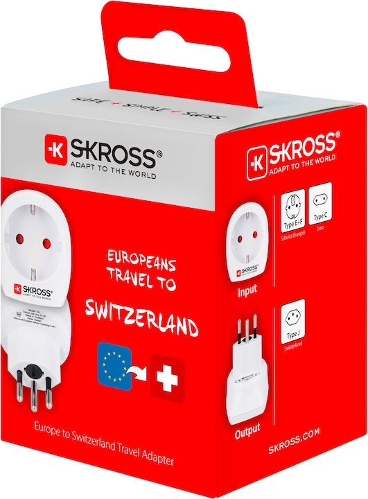 Actual product image Skross Country plug