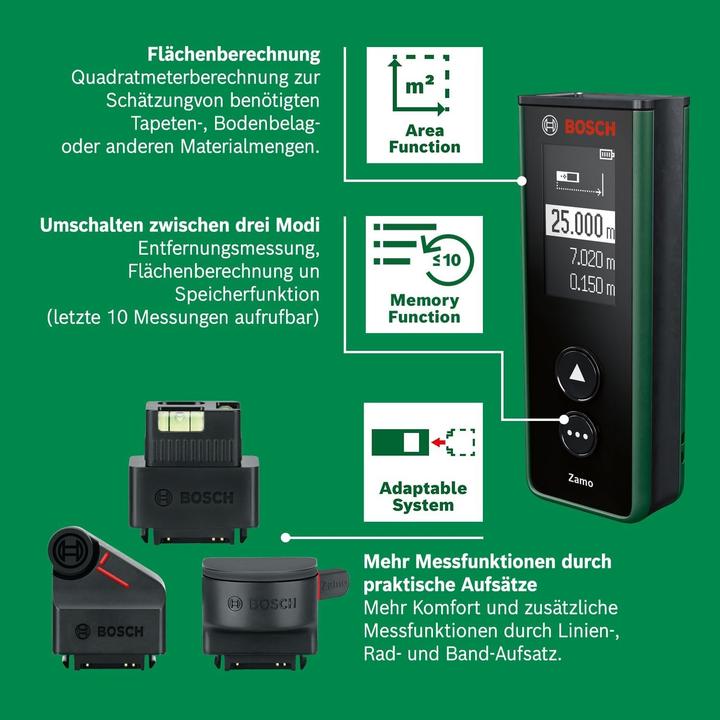 Actual product image Bosch Home & Garden Zamo IV Set UNI (25 m, 635 nm)