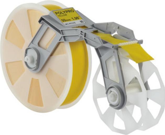 Brother MC-PP3YE DirectLabel Kassette gelb 50 mm Gelb Tape Creator 50 mm (5 cm, Gelb)