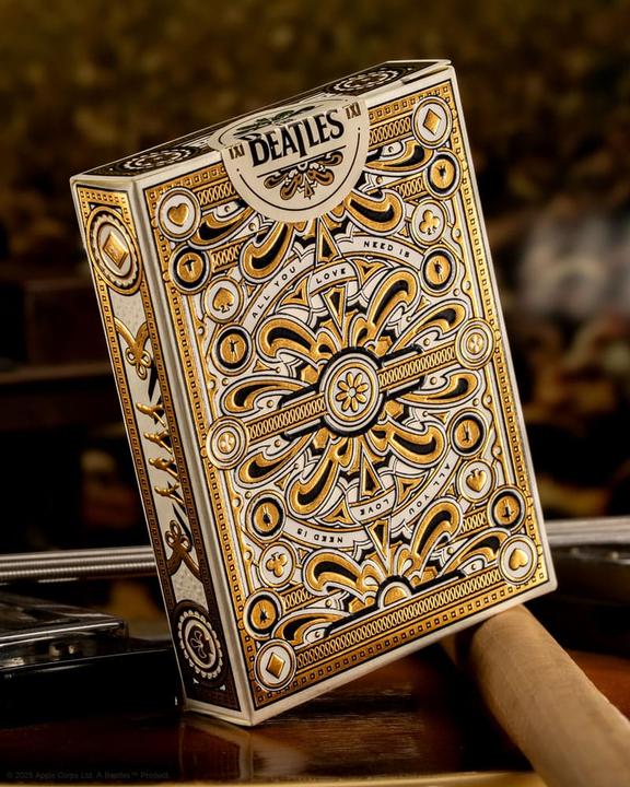 Productafbeelding Theory11 The Beatles Spielkarten White Special Edition (Engels)