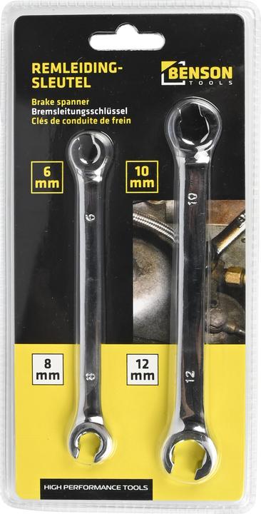 Actual product image Benson Brake pipe spanner 2 pieces metric