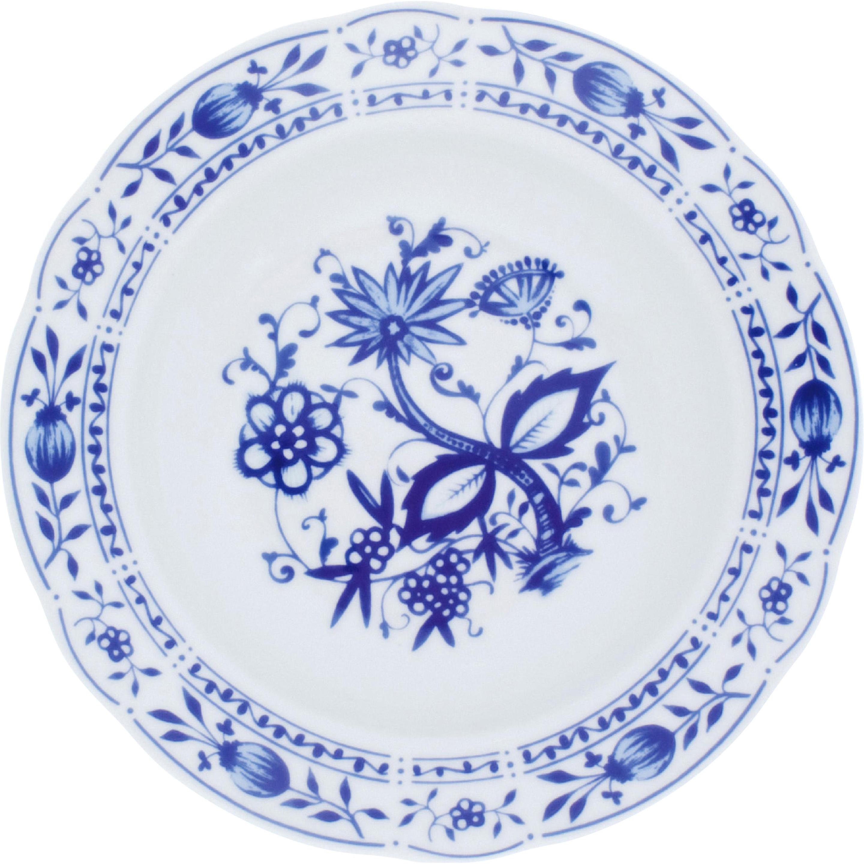 Kahla Rossella Zwiebelmuster Suppenteller, Teller, Blau