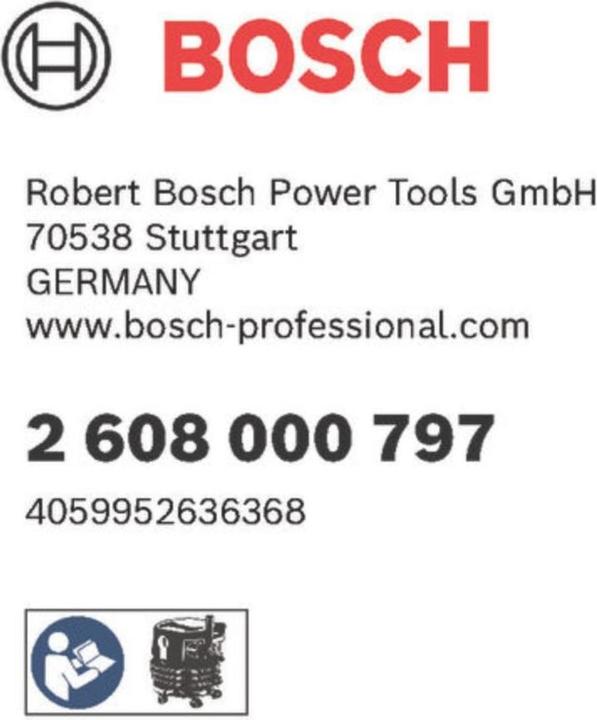 Image du produit Bosch Professional Zubehör Buse de sol large