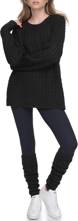Produktbild DKNY Maglione a Coste Accogliente e Scaldamuscoli (S)