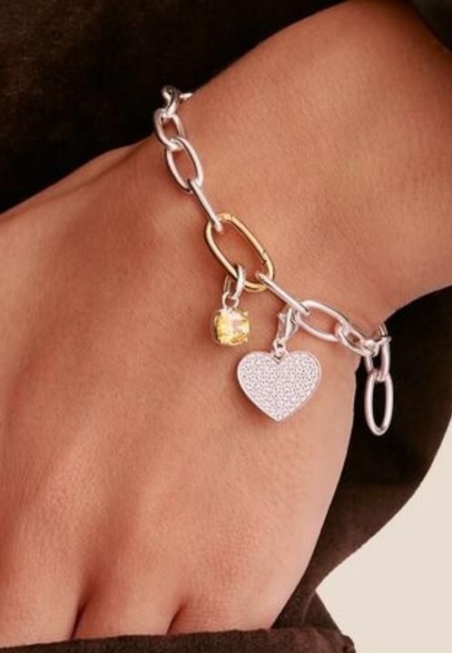 Produktbild Thomas Sabo Silber Charm Anhänger Geburtsstein November Connect (Silber 925)