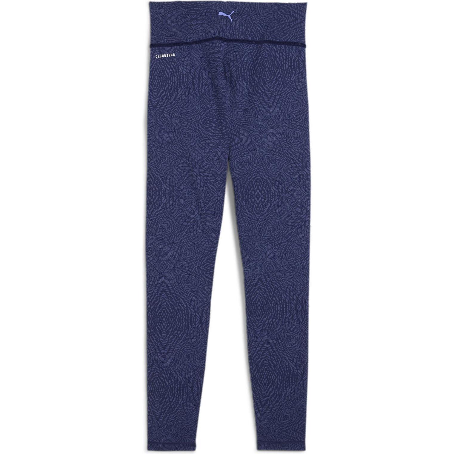 Thumbnail - Puma, Damen, Tights, Move Cloudspun Tight – HW 7/8 AOP (L), Blau, L