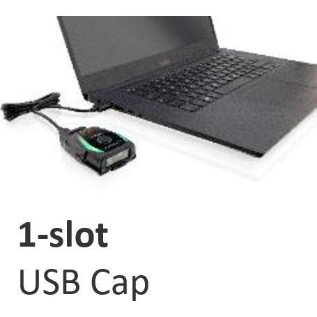 Thumbnail - Datalogic USB Cap Charger 1-Slot (USB-C, Barcode-Scanner Zubehör