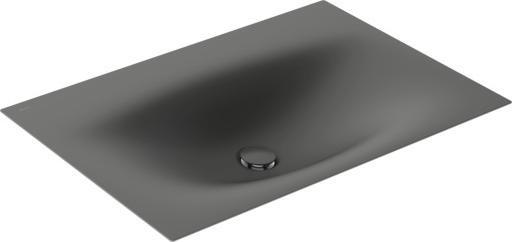 Produktbild Keuco EDITION 11 ART lavabo à encastrer en acier émaillé, 806x4x493mm, sans trou pour robinetterie (493 mm, 806 mm)