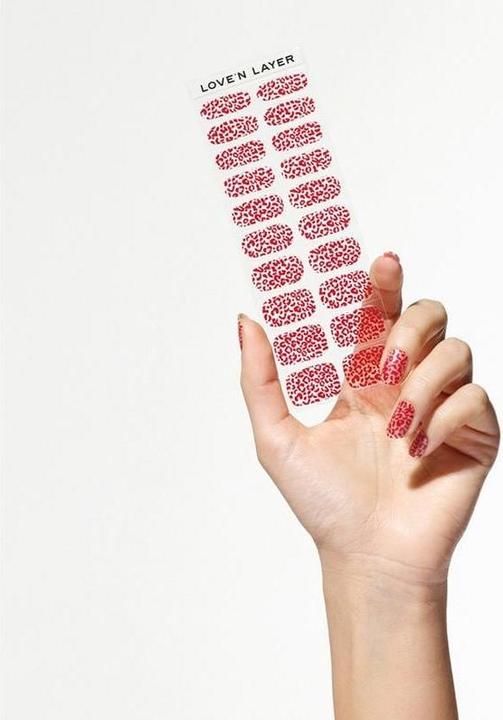 Produktbild Love'n Layer - Leo Grape Red (Grape Red, Gel-Effekt Nagellack)