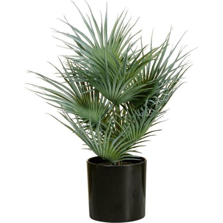 Europalms, Pianta artificiale, Palma a ventaglio, pianta artificiale, 55 cm