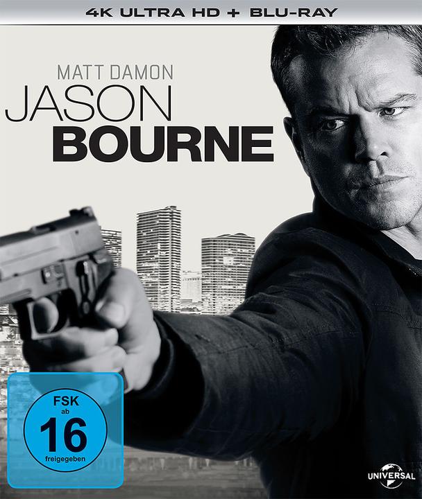 Jason Bourne (4k Blu-ray, 2016, German)